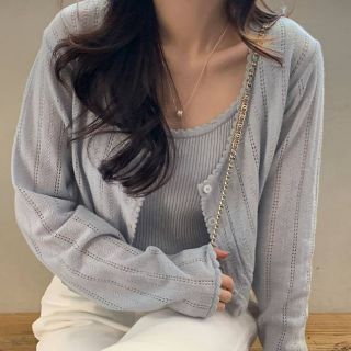 韓國服飾-KW-0317-049-韓國官網-開襟衫
